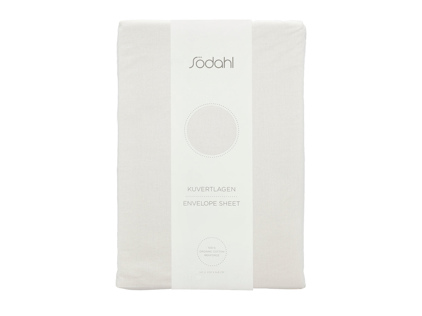 Södahl Kuvertlagen 140x200x8 Calm Offwhite