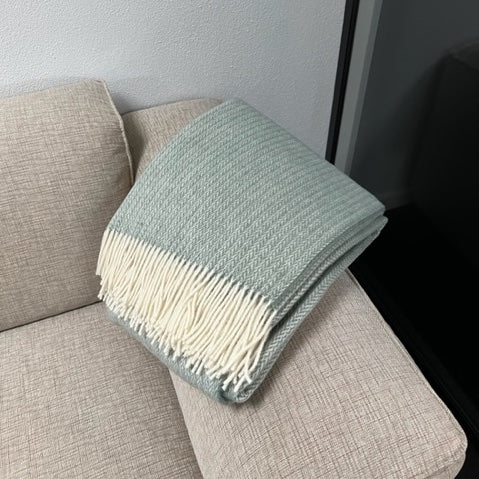 Uldplaid i 100% uld (140x200 cm)